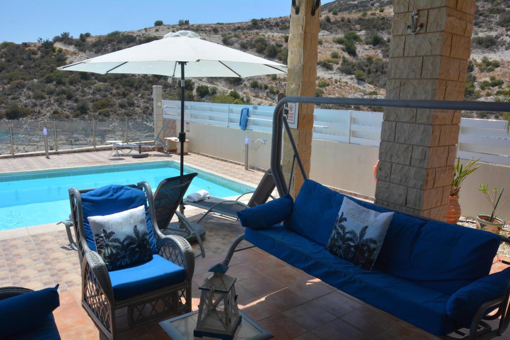 Villa Ocean Breeze Pegeia Exteriér fotografie