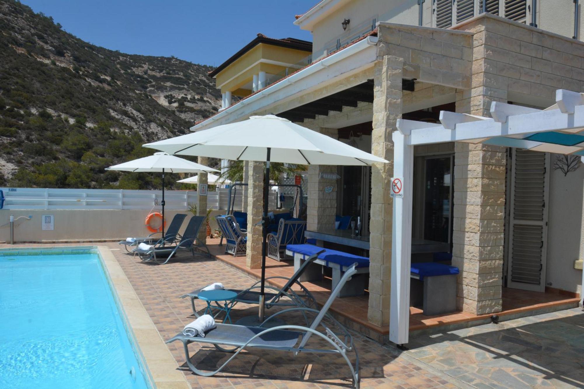 Villa Ocean Breeze Pegeia Exteriér fotografie