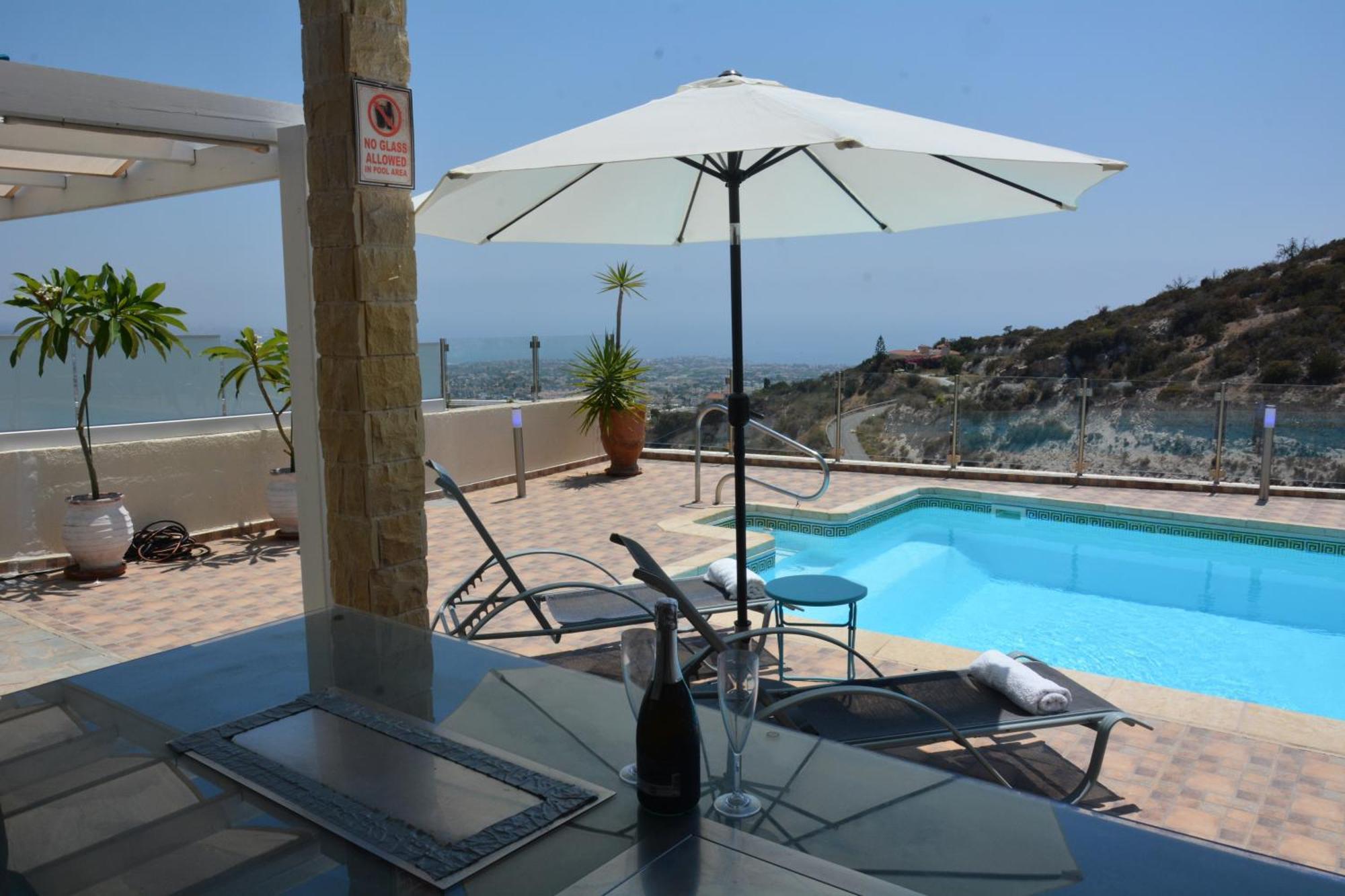 Villa Ocean Breeze Pegeia Exteriér fotografie