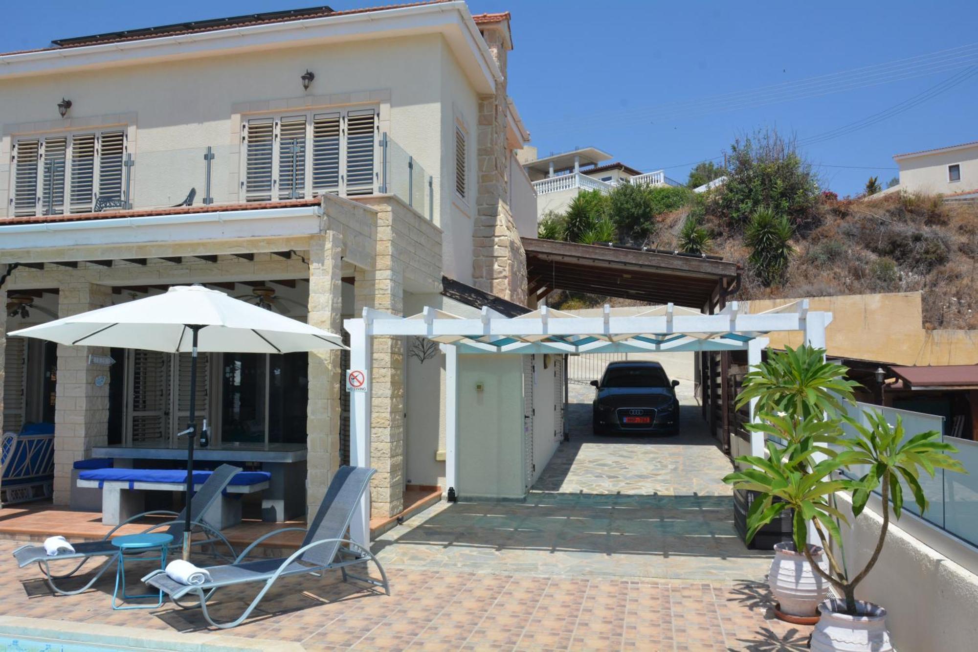 Villa Ocean Breeze Pegeia Exteriér fotografie