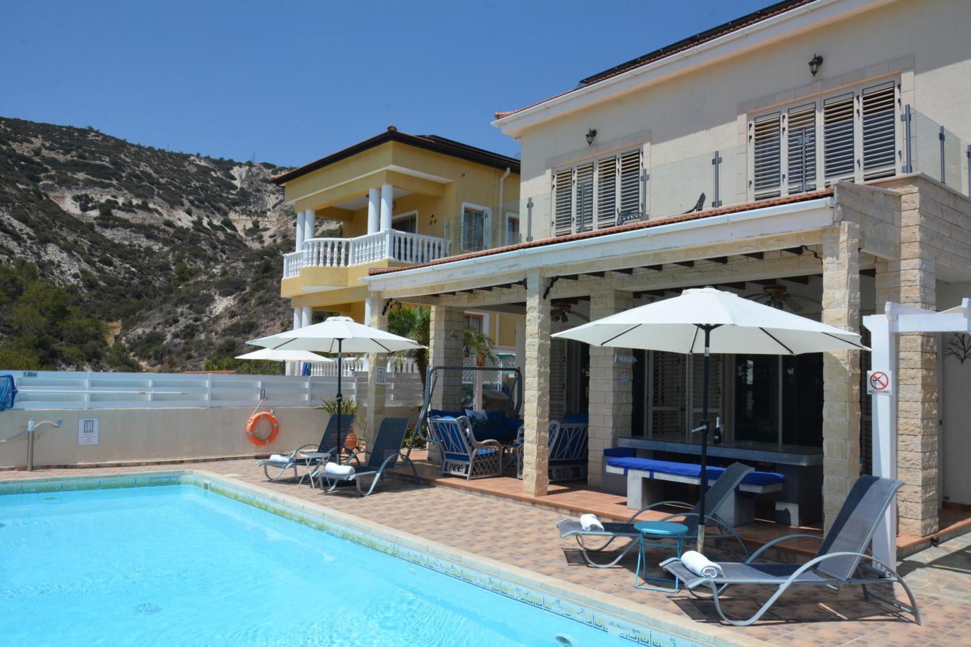 Villa Ocean Breeze Pegeia Exteriér fotografie