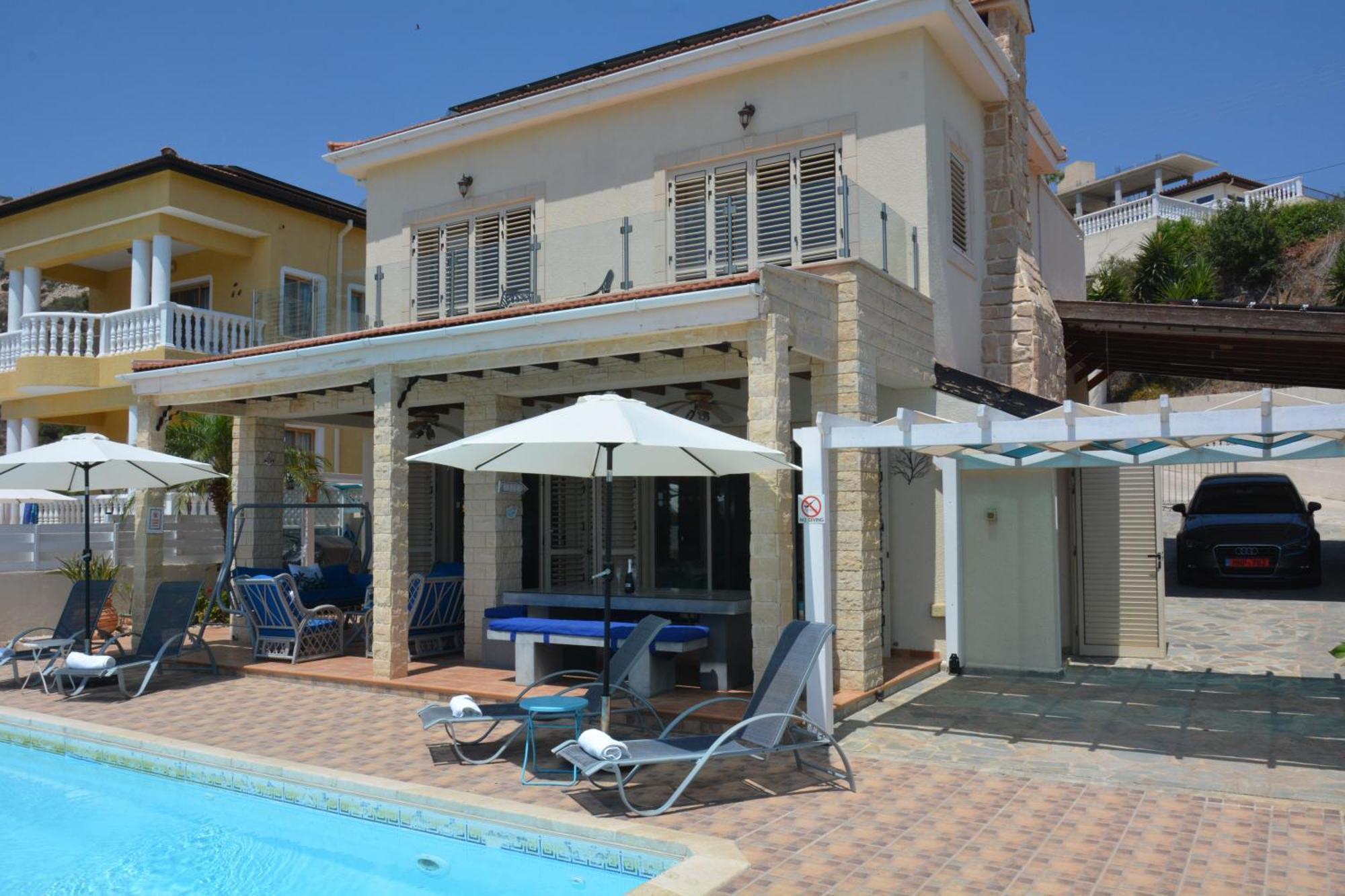 Villa Ocean Breeze Pegeia Exteriér fotografie